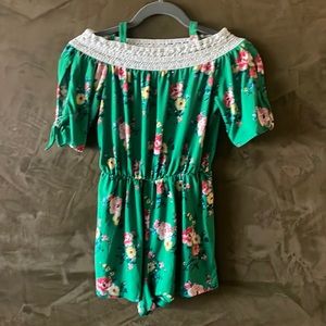 Girls summer romper